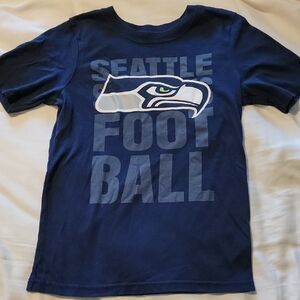 NFL Seattle Kids T-Shirt - Navy Blue
